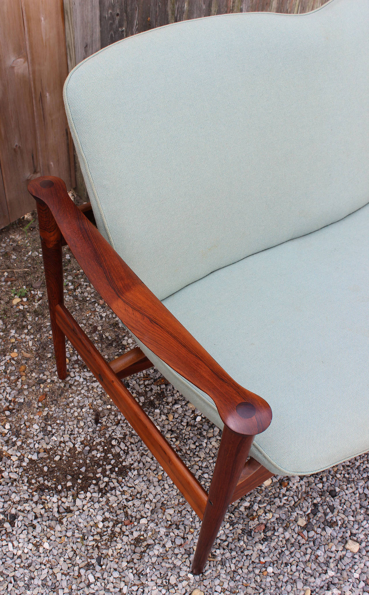 Mid-20th Century Fredrik Kayser Rosewood Settee