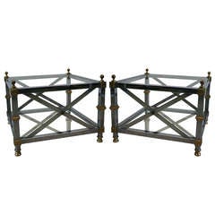 Pair Regency Side Tables 3