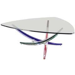 murano coffee table Murano Glass Coffee Table