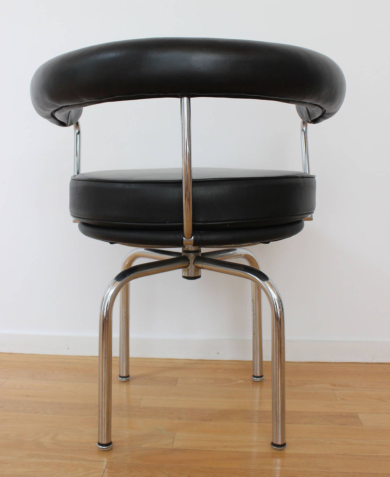 Early 20th Century Set of Six LC7 Jeanneret, Perriand, LeCorbusier Chairs