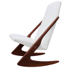 Mogens Kold Boomerang Rocking Chair