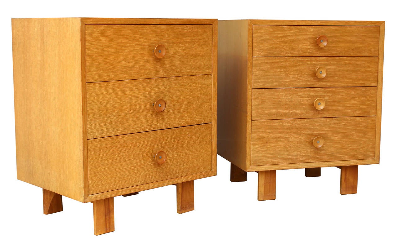 Mid-Century Modern Pair of George Nelson Nightstands