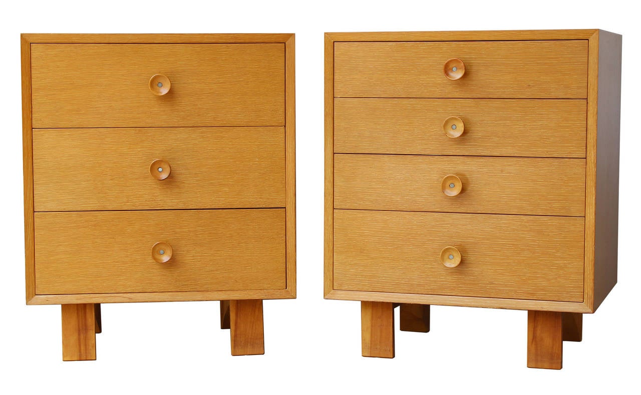 Wood Pair of George Nelson Dressers