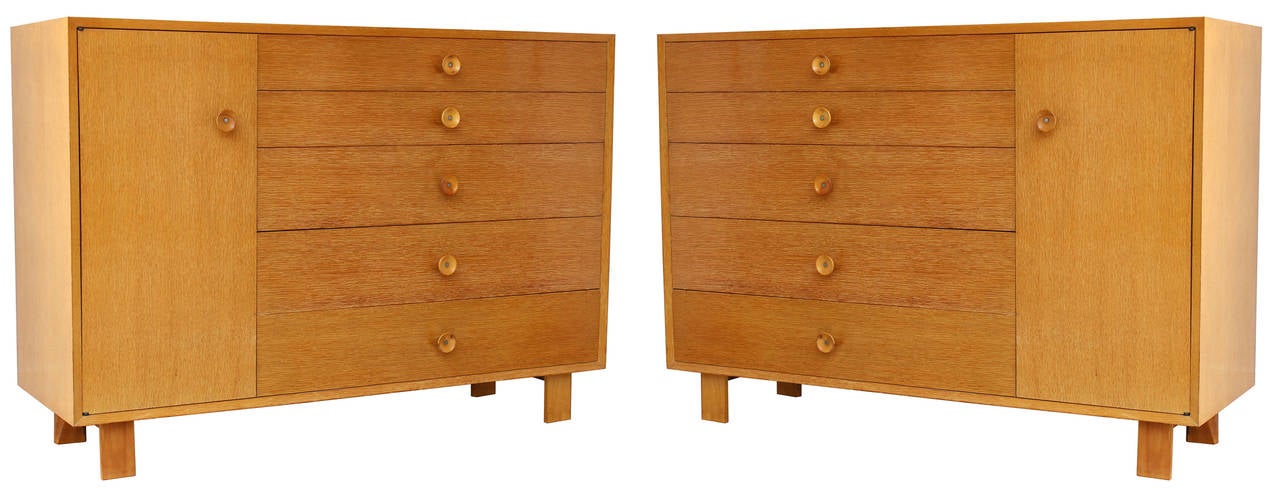 Pair of George Nelson Nightstands 1