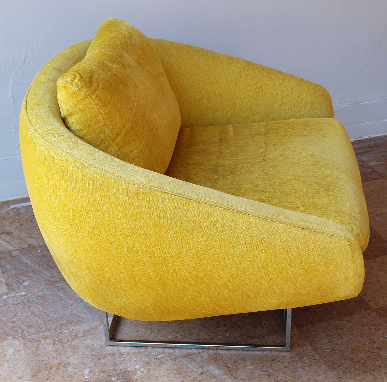 Milo Baughman Lounge Chair In Good Condition In Southampton, NY