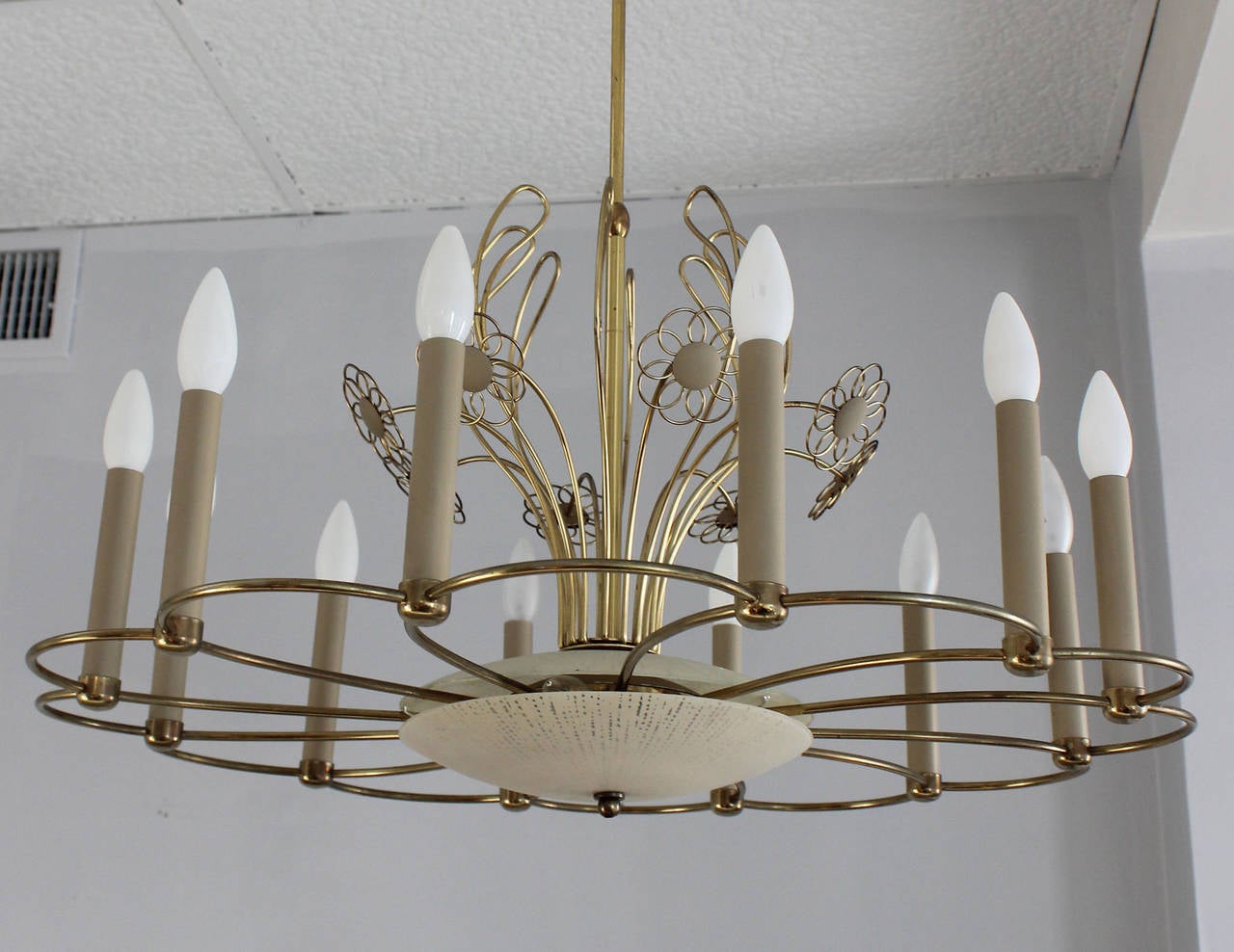 American Paavo Tynell Style Chandelier