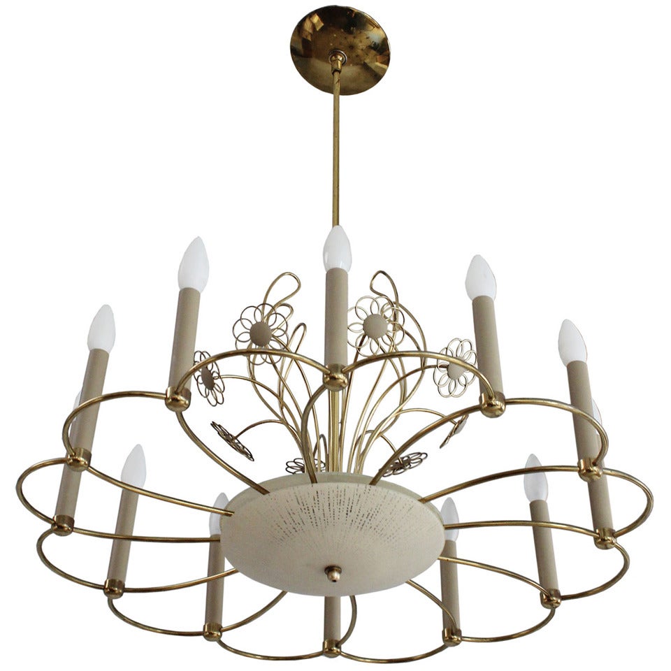 Paavo Tynell Style Chandelier