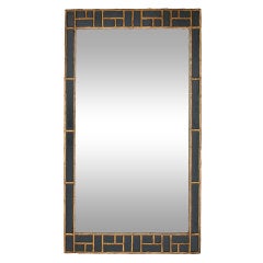Regency Style Faux Bamboo Mirror