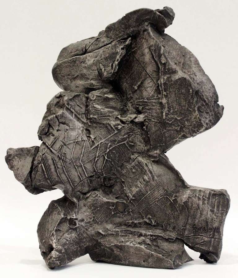 Untitled Stoneware with Wax Patina 2012 by Ebitenyefa Baralaye.

Unique item.