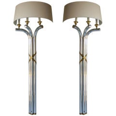 Pair Regency Style Wall Lamps 9