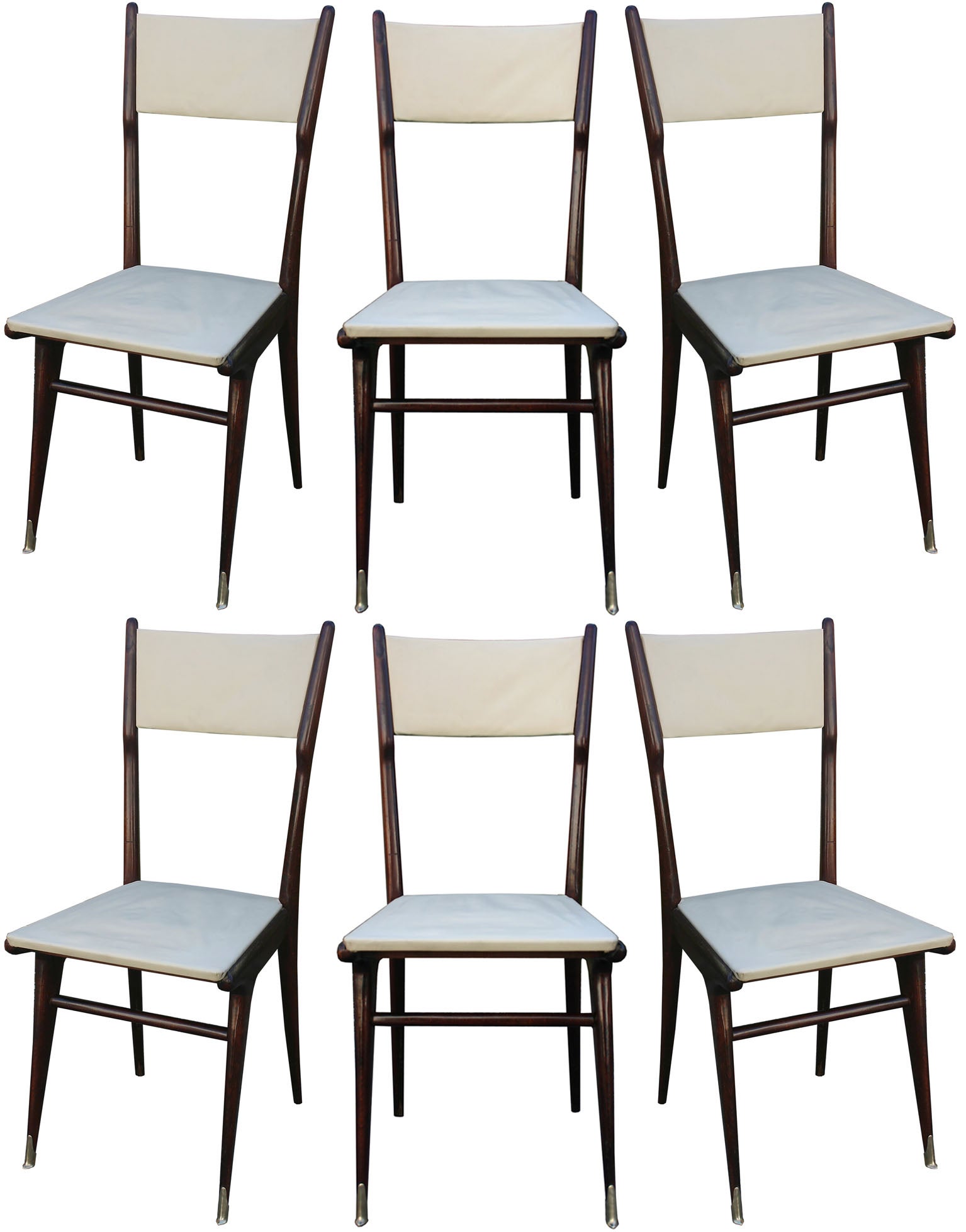 Six Carlo di Carli Style Dining Chairs For Sale