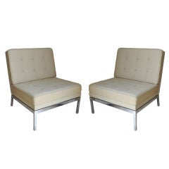 Pair of Slipper Chairs - Florence Knoll