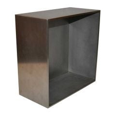 Heavy Stainless Square - shelf/table/sculpture
