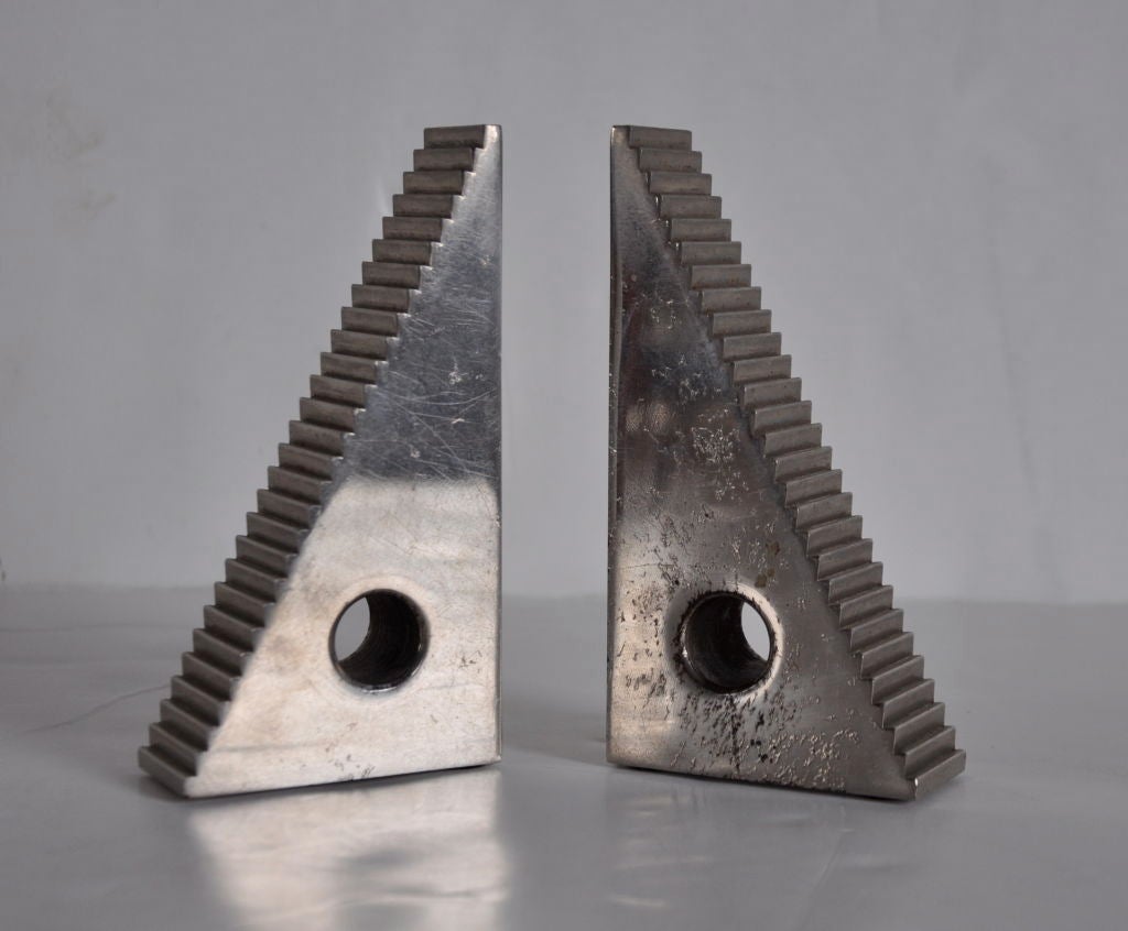 Mid-20th Century Modernist Bookends - France