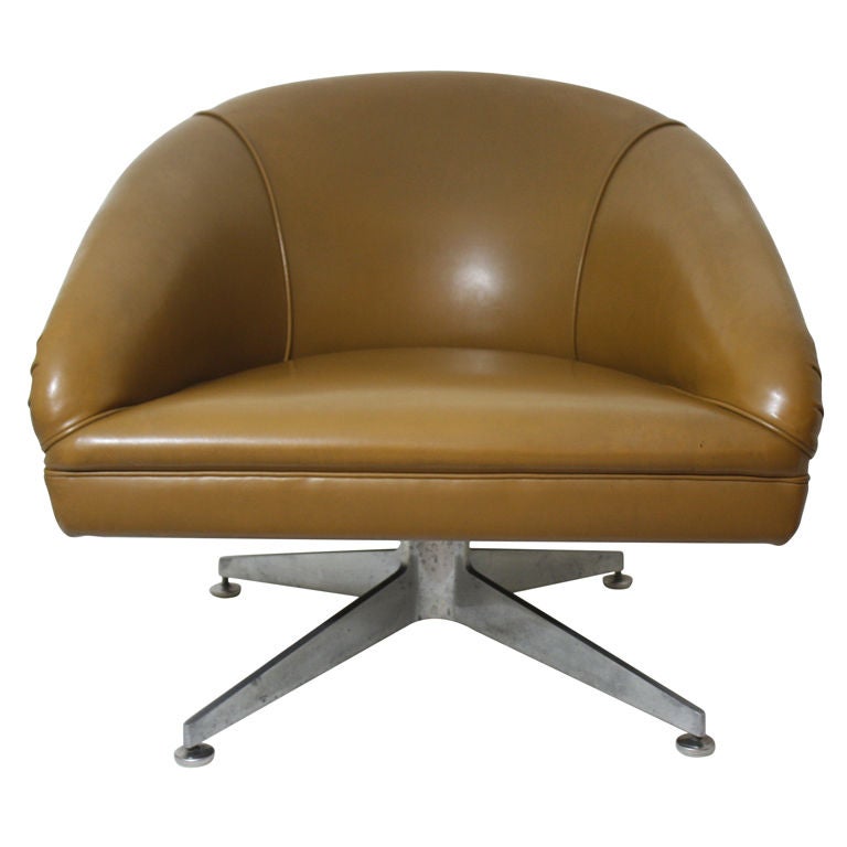 Swivel lounge Chair - Ward Bennett