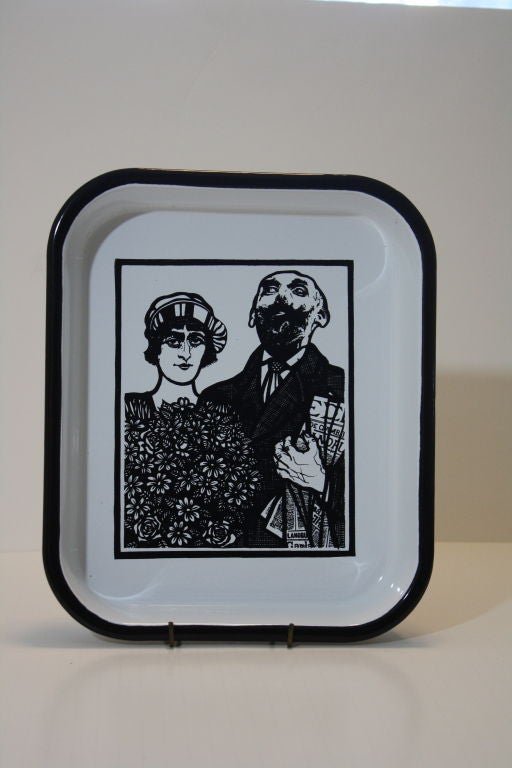 Enamel Tray  - Flavio Costantini