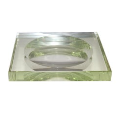 Large glass Tray - Fontana Arte