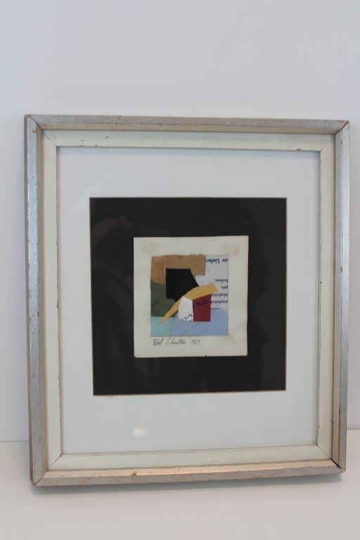 Abstract collage - Kurt Schwitters