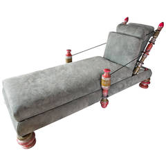 Phillip Lloyd Powell, Unique Custom Chaise Longue, USA, circa 1960s