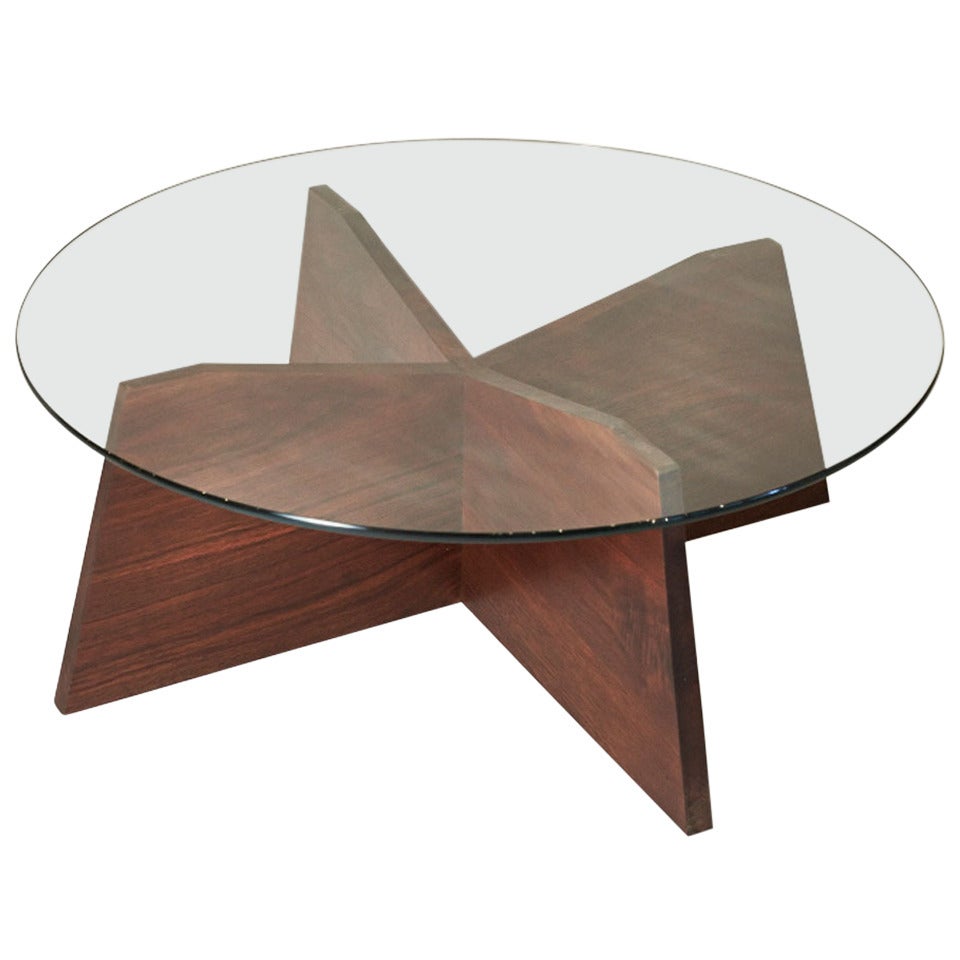 George Nakashima, Walnut Cocktail Table Base, USA, 1962