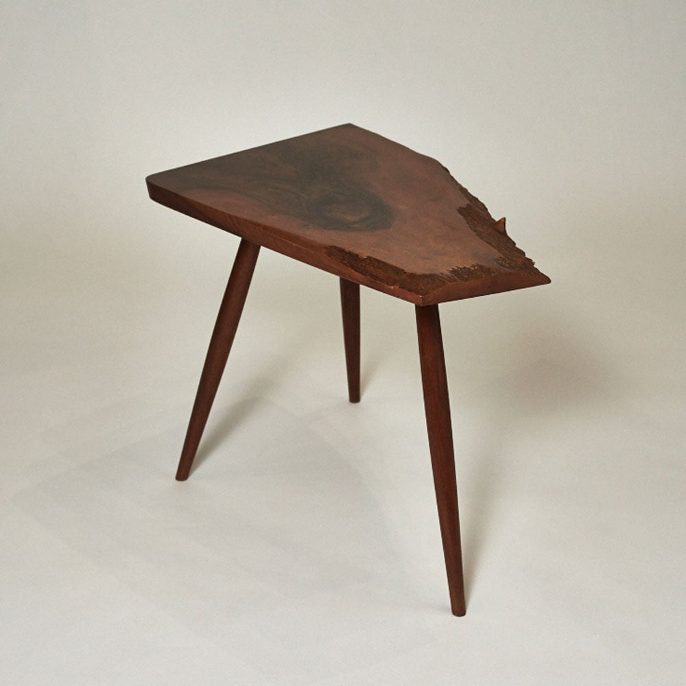 Mid-20th Century George Nakashima, Free-Form Edge Wepman Table, USA, 1957