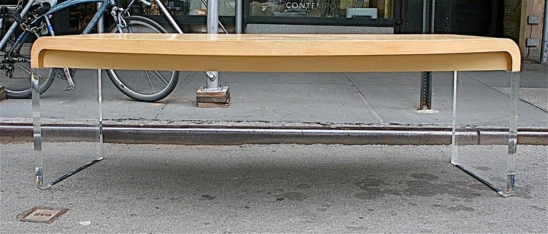 Crescent Desk by Vladimir Kagan, USA, c. 1975 2