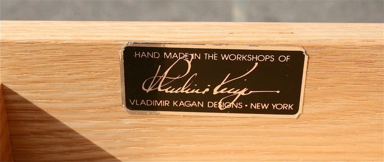 Crescent Desk by Vladimir Kagan, USA, c. 1975 3