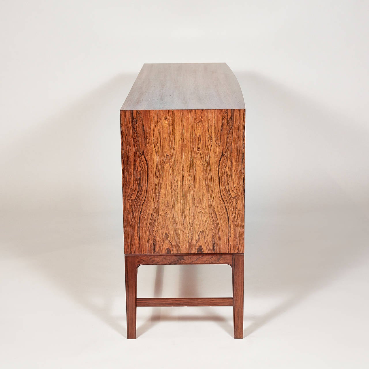 Ole Wanscher, Tambour Cabinet, Den, circa 1960s In Excellent Condition In New York, NY