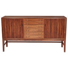 Ole Wanscher, Tambour Cabinet, DEN, circa 1960s 3