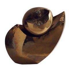 Maté Lapierre, Unique Bronze Sculpture, France, circa 1970s