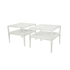 Pair of End Tables by Tommi Parzinger for Charak Modern