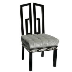 "Chinoserie" Dining Chairs by Todd Merrill Custom Originals