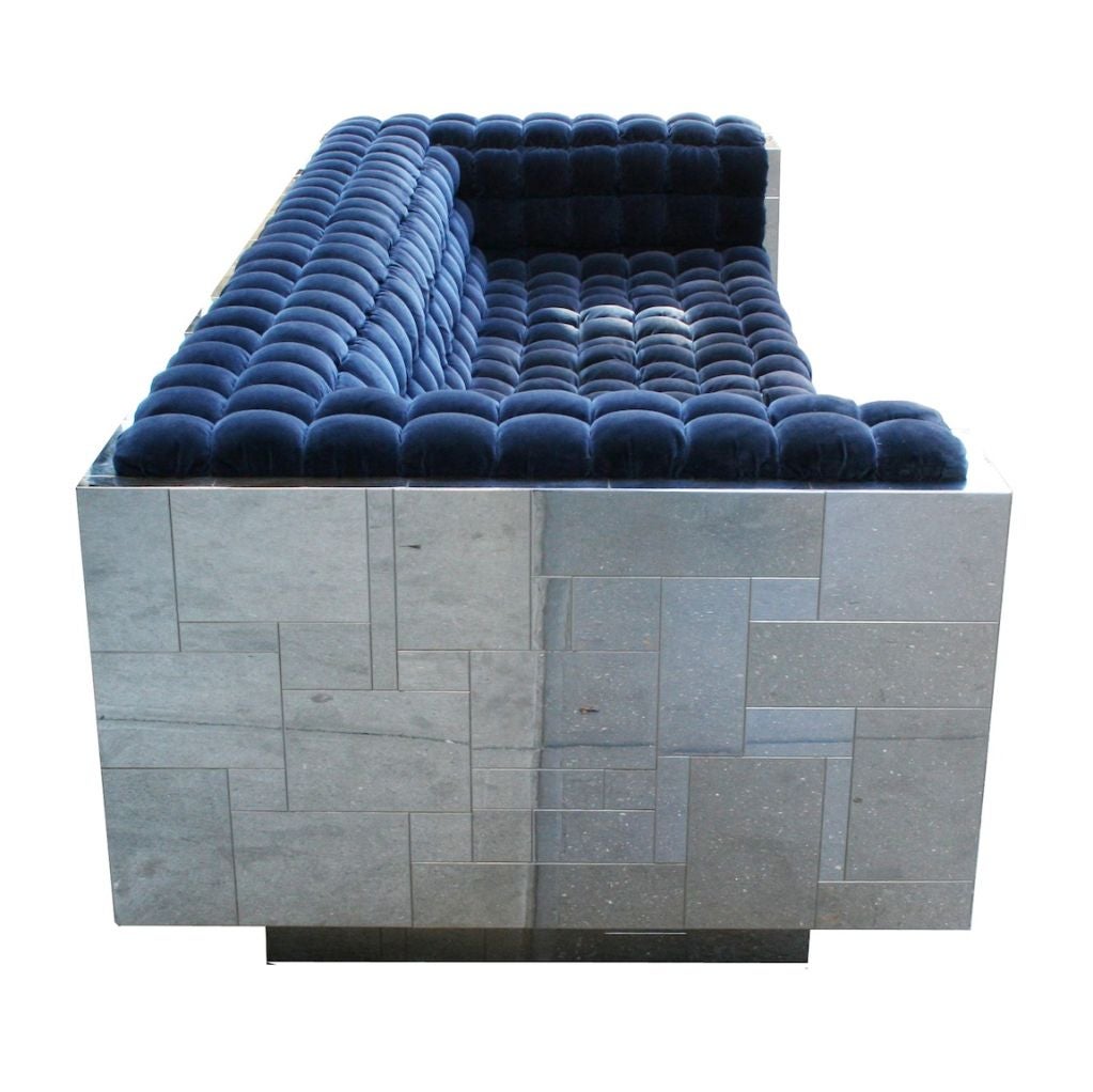 American Cityscape Sofa and Club Chair by Paul Evans