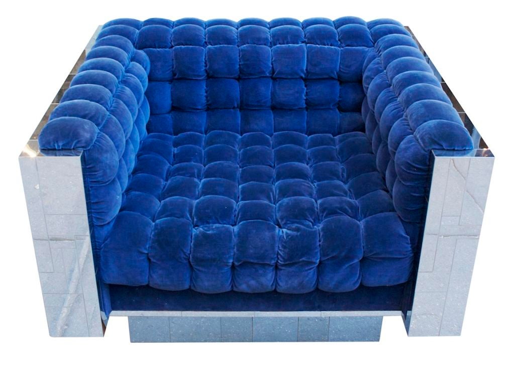 Cityscape Sofa and Club Chair by Paul Evans 1