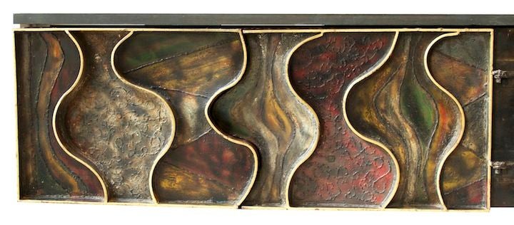 Rare Paul Evans Wave-Front Console