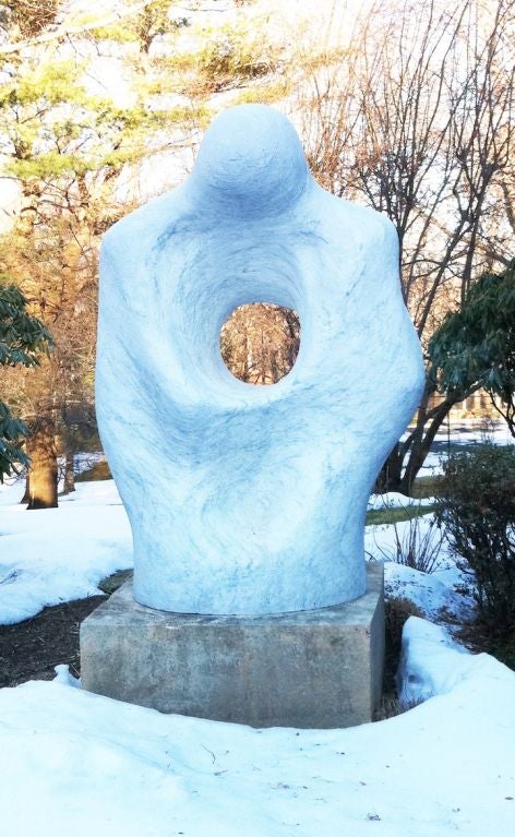 American Monumental Marble Garden Sculpture by Arturo DiModica