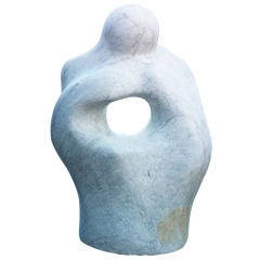 Monumental Marble Garden Sculpture by Arturo DiModica