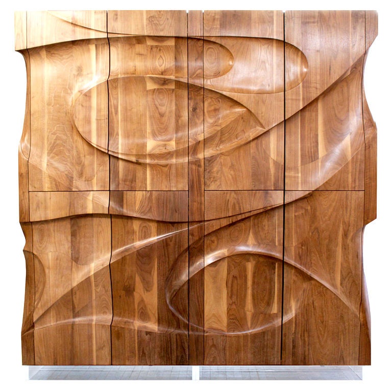 "Galaxy II" Monumental Standing Cabinet by Michael Coffey