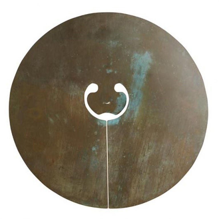 A 6 Foot Gong For Grieg Hall, Bergen, Norway by Harry Bertoia