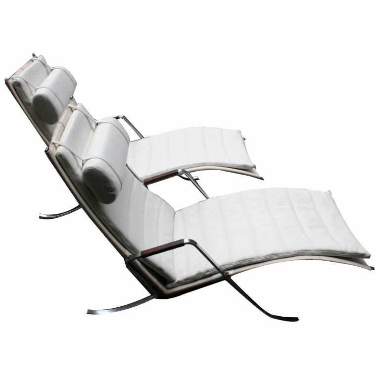 Pair of Grasshopper Lounge Chairs by Fabricius and Kastholm