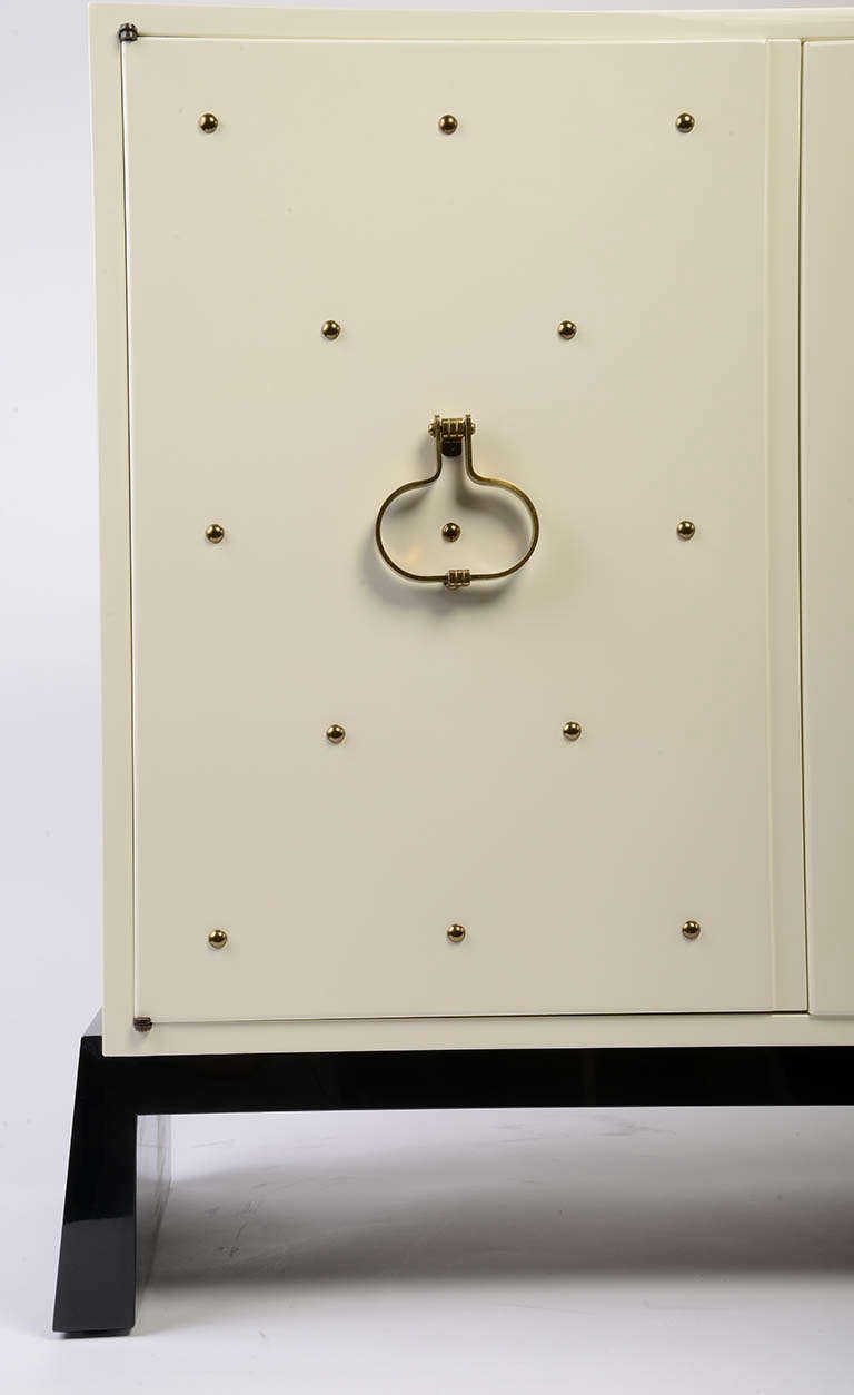 American Studded Console by Tommi Parzinger for Parzinger Originals