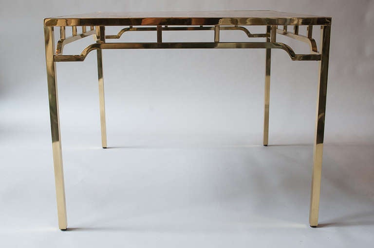Américain Ensemble table et chaise de William « Billy » Haines en vente