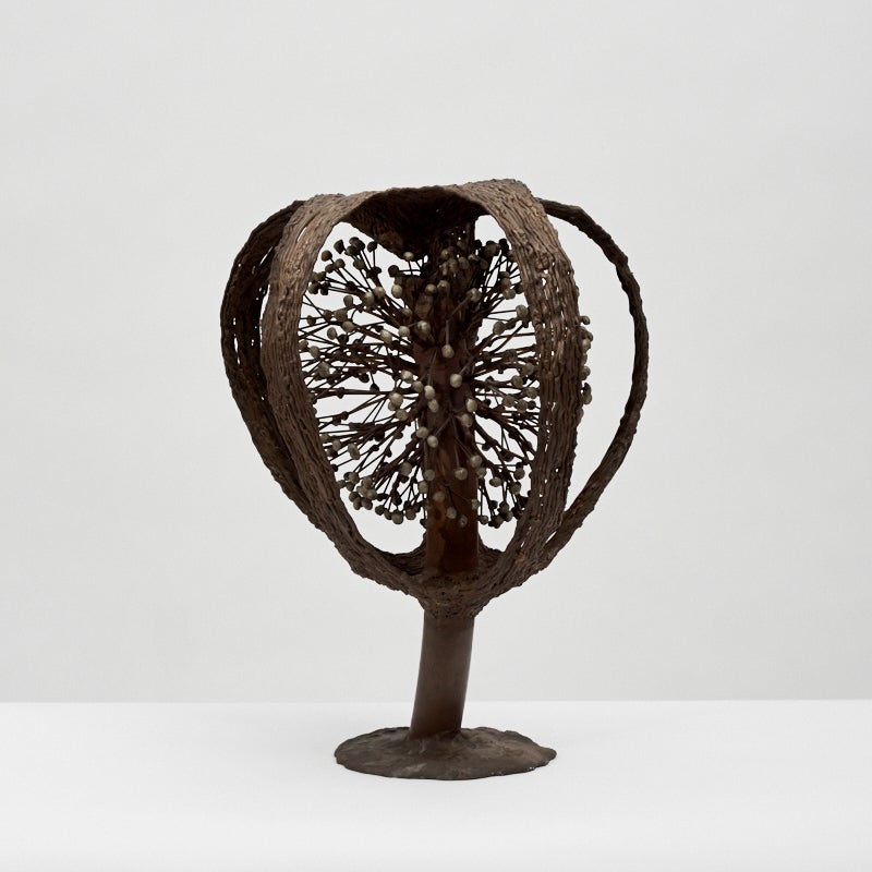 Contemporary Val Bertoia, Fountain Bush Sculpture, USA, 1989