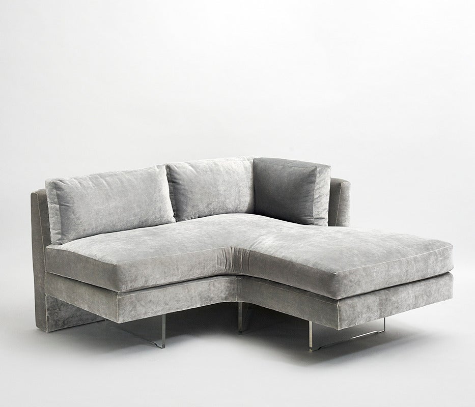 Vladimir Kagan, Two-Piece Omnibus Sectional Sofa, USA, 1970s In Excellent Condition In New York, NY