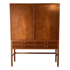 Ole Wanscher, Mahogany Cabinet, Denmark, circa 1940