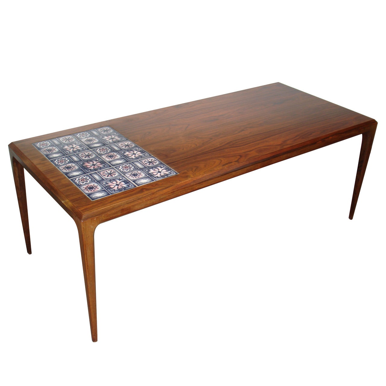 Danish Modern Rosewood Coffee Table, by Nils Thorsson For Sale