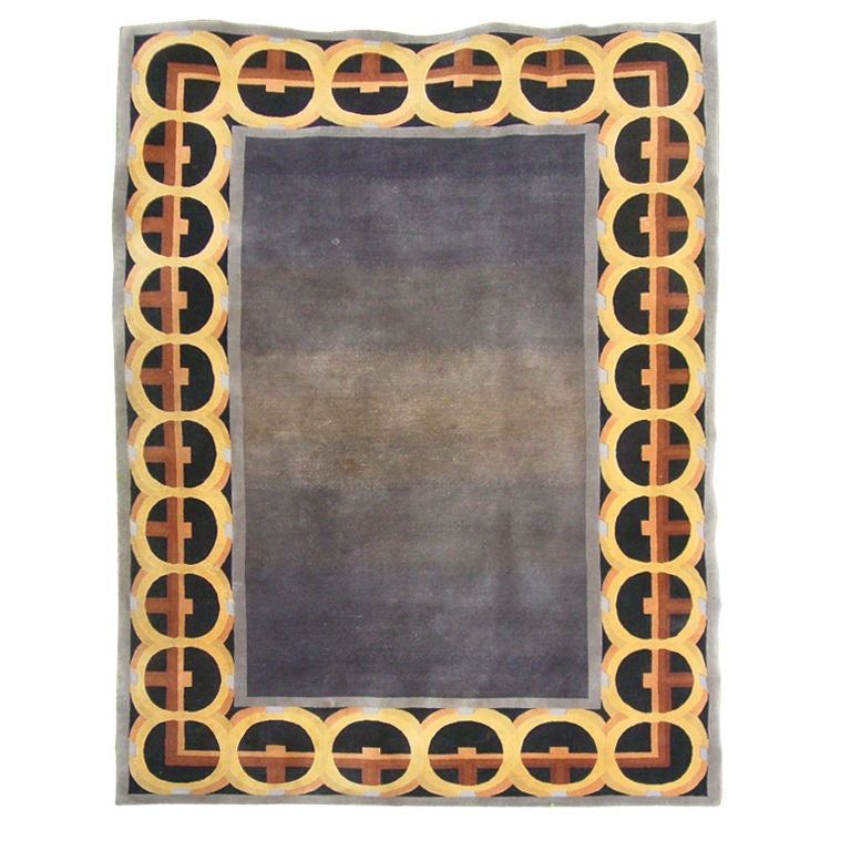 A Frank Lloyd Wright Reproduction Wool Carpet by Costikyan