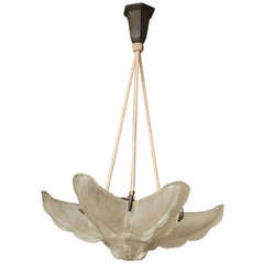 Art Deco Chandelier by Sabino