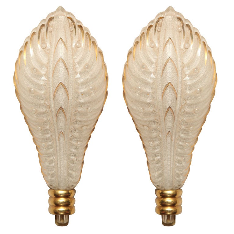 Pair of Wall Sconces by Ezan For Sale