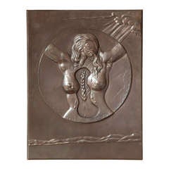Dali Bronze Bas-Relief Fécondité 12